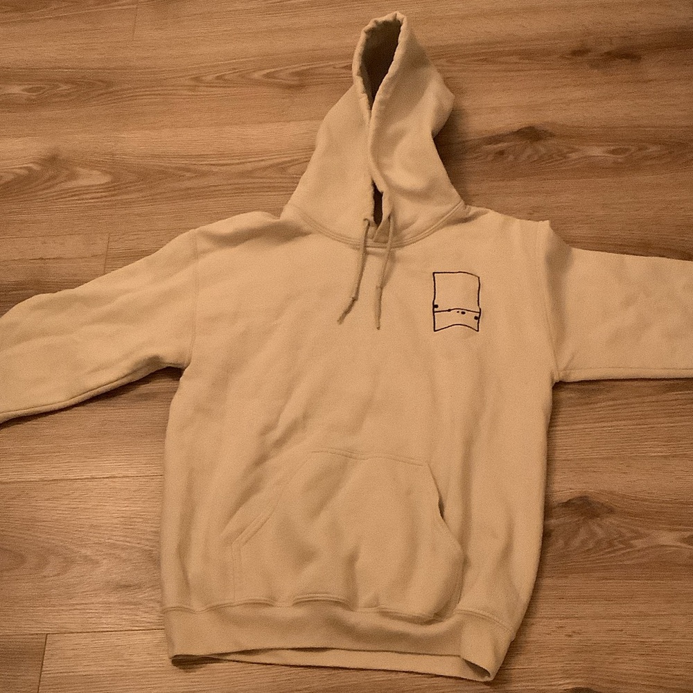 Logic Merch Beige Hoodie